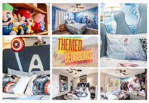 Image of 3BR Spacious Home w/ Game Room & Themed Bedroom
