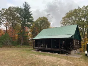 Image of Cozy Getaway Full Log Cabin