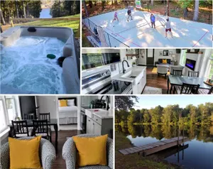 Image of Beth's Place II - On The River - Hot Tub & New Pickleball Court! You'll love it!