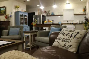 Image of Gorgeous Two Bedroom Modern Farmhouse Cottage