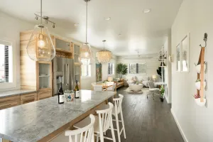 Image of Light & Airy 2BR 1.5BA Mountain Town Apt