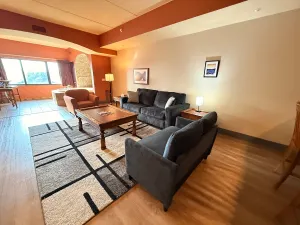 Image of Lovely condo with on-site water park, balcony, kitchenette & central AC