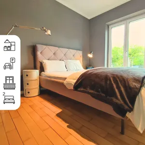 Image of Zen Apartment - spacious - garden - kitchen