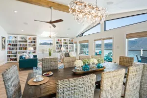 Image of Smiling Otter Retreat! Waterfront/pool/spa/games!