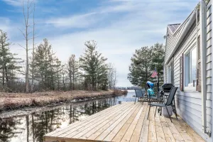 Image of Cozy Waterfront Cottage with Kayaks and Firepit