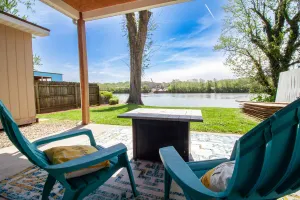 Image of Riverfront Retreat with Dock
