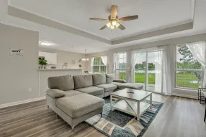 Image of Magnificent lake view home.