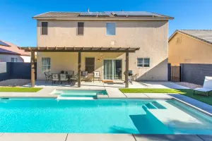 Image of Spacious 6BD Home Pool, Games, Full-Equipt Kitchen