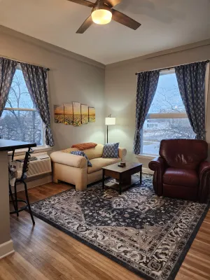 Image of Spacious 2BR Apt Downtown, 2 Blocks from State Capitol