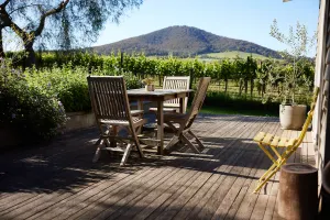 Image of Yarra Valley Vineyard Cottage - premier location with spectacular views.