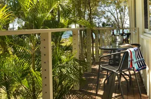 Image of Sea Breeze & partial Water Views among the palm tree canopy -Apt 4.