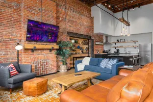 Image of XCHNG Unit A. Downtown Luxury Loft w/ King Bed