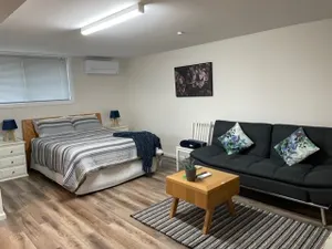 Image of Peaceful studio with breakfast provisions