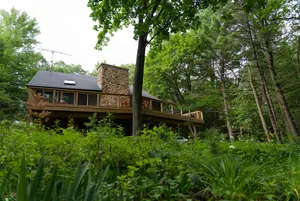 Image of Lakefront Home on quiet sandy lake! All seasons