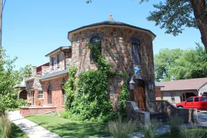 Image of Carter house : 100 year old house with a remodeled castle inspired feel.