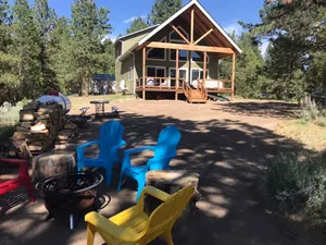 Image of Sunset Hideaway. Private 5 minute walk to lake.