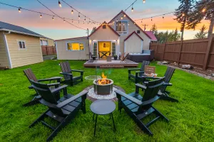 Image of Red Roof Retreat | Hot Tub | Fire Pit | Game Room