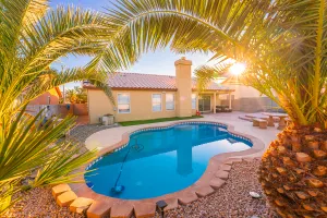 Image of White House: Modern 5BR w Shimmering Pool & Spa