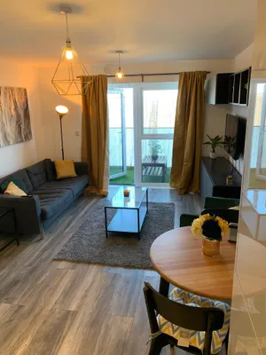 Image of Lovely 1-bed serviced apartment with free parking