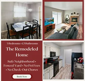 Image of Remodeled Broken Arrow Home -Dogs OK -Safe Location -Fully Privacy Fenced Yard