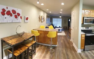 Image of Charlette’s entire beautiful 2 bedroom townhouse