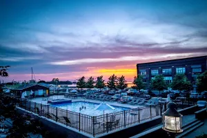 Image of Marina Sunsets Overlooking Chesapeake's Pool