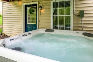 Image of Hot Tub Haven: Private Basement Apartment