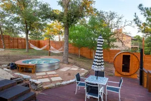 Image of Pine Top View with the Club House, Sauna, Pool