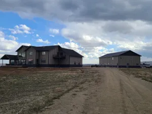 Image of Sunset traveler, ski and snowmobile retreat.