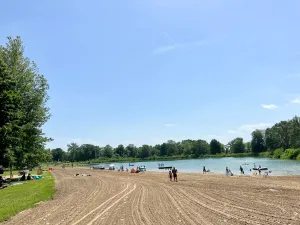 Image of Newly-renovated 3-bedroom GetAway on a 40-acre Park, Beach & Lake