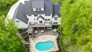 Image of Secluded Lake Front House with Pool -