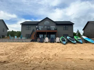 Image of Beach Lake Retreat with Private Lake and Hot Tub