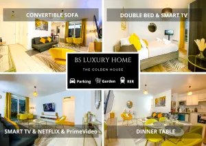 Image of The Golden House * Parking * Garden