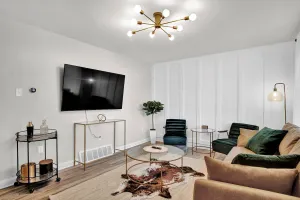 Image of Near Fairgrounds! King Beds! Private Deck!