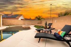 Image of Sophisticated 4BR Vegas Pool Getaway w/ Pool Table