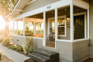 Image of Cheerful 3-bedroom farmhouse cottage retreat