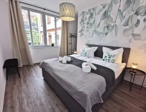 Image of BohnApartments - Town House am Stadtpark - Terrasse - Parkplätze - WLAN