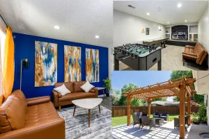 Image of King size bed! 5-Bedroom Home W/ Outdoor Pergola!