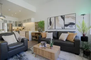 Image of City Sky II |King Bed Apt |DT KC |No Cleaning Fee