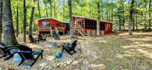 Image of Roddy's Roost Lakefront Cabin - Hot Springs AR