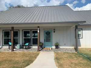 Image of Lake Fork Waterfront Lakehouse with boat dock.    Beautiful and spacious!
