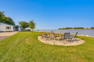 Image of Waterfront Bay City Home with Dock and Boat Launch!