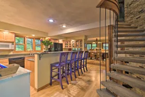 Image of Spacious Lakehouse with Deck, Kayaks, and Dock!