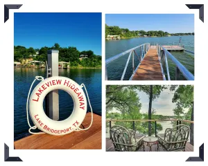 Image of Lakefront, Private Dock, Spectacular Views, Spacious, Modern , 2 Large Decks, Firepit, Gameroom!