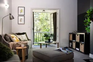 Image of Lucini Two -outdoor deck with bush views