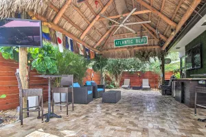 Image of Upscale Home with Hot Tub Walk to Pompano Beach!