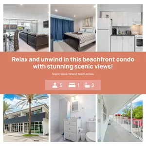 Image of The Purple Pelican Beachfront with Ocean Balcony Unit 4