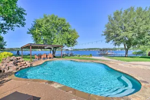 Image of Spacious Granbury Home with Lakefront Outdoor Oasis!