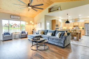 Image of Modern Pagosa Springs Home with Deck on Village Lake