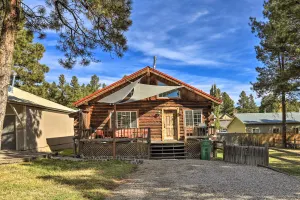 Image of Tasteful Log Cabin Retreat on Lake Pagosa!